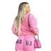 And Printed Trousers And Loose Pullover Sweatershirt Fleece Casual Set NSXPF79700