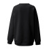 women s round neck dropped shoulder Stick figure fleece sweatershirt nihaostyles wholesale costumes NSYUM79728