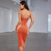 women s velvet tube top hollow back dress nihaostyles clothing wholesale NSWX79736