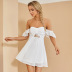 women s tube top off-shoulder open back dress nihaostyles clothing wholesale NSWX79746