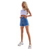 women s high-waist raw-edge wide-leg denim shorts nihaostyles clothing wholesale NSJM79757