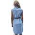 women s lapel sleeveless denim dress nihaostyles clothing wholesale NSJM79761