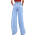 women s high waist slim wide-leg jeans nihaostyles clothing wholesale NSJM79772