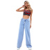 women s high-waist wide straight leg jeans nihaostyles clothing wholesale NSJM79777