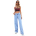 women s high-waist wide straight leg jeans nihaostyles clothing wholesale NSJM79777