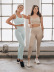 seamless knitted quick-drying bra with leggings two-piece yoga suit nihaostyles clothing wholesale NSXER79792