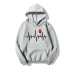 heart rate print fleece Hooded sweatshirt nihaostyles wholesale clothing NSYAY80786