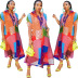 women s long-sleeved lapel pit strip loose printing dress nihaostyles clothing wholesale NSMFF79835