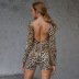 women s long-sleeved leopard printing jumpsuit nihaostyles clothing wholesale NSWX79866