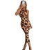 women s leopard print package hip dress nihaostyles wholesale clothing NSJM79944