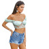 women s off-shoulder lace camisole nihaostyles clothing wholesale NSWX79991