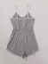 summer women s sling high-waisted wide-leg jumpsuit shorts nihaostyles wholesale clothing NSJM80000