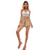 women s loose style striped shorts nihaostyles wholesale clothing NSJM80006