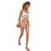 women s loose style striped shorts nihaostyles wholesale clothing NSJM80006