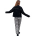 autumn and winter Women s Loose Pocket Chain Denim Jacket nihaostyles wholesale clothing NSJM80017