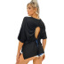 Camiseta holgada sin espalda holgada para mujer nihaostyles ropa al por mayor NSJM80023