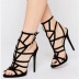 summer women s simple hollow high-heel sandals nihaostyles wholesale clothing NSCA80082