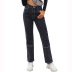 pantalones rectos de mezclilla de cintura alta para mujer nihaostyles ropa al por mayor NSJM80149