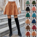 Corduroy High Waist Skirt NSJM80151