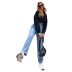 women s High Waist Straight Loose Wide Leg jeans nihaostyles clothing wholesale NSJM80154
