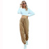 Women s High Waist Multi-pocket Pants nihaostyles clothing wholesale NSJM80172