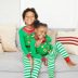 Christmas stripe printing long-sleeved pajamas nihaostyles wholesale Christmas costumes NSXPF80202