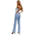 women s slim straight butterfly pattern jeans nihaostyles clothing wholesale NSJM80251