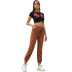women s corduroy high waist trousers nihaostyles clothing wholesale NSJM80253