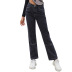 women s black straight jeans nihaostyles clothing wholesale NSJM80254