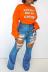 women s ripped bootcut jeans nihaostyles clothing wholesale NSTH80257