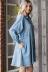 women s long-sleeved denim dress nihaostyles clothing wholesale NSTH80263