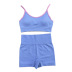 women s yoga bra and shorts nihaostyles clothing wholesale NSXER80280