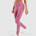 Pantalones de yoga huecos de cintura alta para mujer, ropa de nihaostyles al por mayor NSXER80286