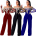 women s strapless embroidery wide-leg jumpsuit nihaostyles clothing wholesale NSCYF80293