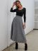 women s woolen mid-length skirt nihaostyles clothing wholesale NSJM80299