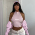 women s halter sleeveless strappy leather vest nihaostyles clothing wholesale NSFLY80318