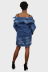 women s mid-length frayed denim jacket nihaostyles clothing wholesale NSTH80327