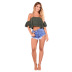 women s high-waisted fringed denim shorts nihaostyles clothing wholesale NSYB77021