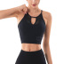 women s V-neck mesh yoga bra nihaostyles clothing wholesale NSSMA77032
