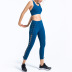 women s strappy hollow vest sports pants yoga suit nihaostyles clothing wholesale NSSMA77039