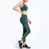 women s strappy hollow vest sports pants yoga suit nihaostyles clothing wholesale NSSMA77039