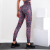 Pantalones de yoga de color impreso de cintura alta para mujer, ropa de nihaostyles al por mayor NSSMA77048