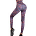 women s high waist printed color yoga pants nihaostyles clothing wholesale NSSMA77048