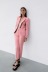 women s solid color suit long pants nihaostyles clothing wholesale NSXPF77084