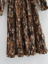 women s zebra print V-neck long-sleeved dress nihaostyles clothing wholesale NSXPF77121
