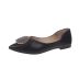Pointed leather flat-bottomed shoes nihaostyles clothing wholesale NSYSY77484