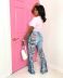 ripped elastic bootcut jeans nihaostyles clothing wholesale NSTH80376