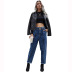autumn and winter Women s Straight High Waist Jeans nihaostyles wholesale clothing NSJM80434