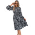 women s leopard print slim dress nihaostyles wholesale clothing NSJM80446