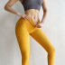 women s high-waist tight-fitting elastic hip-lifting yoga pants nihaostyles wholesale clothing NSXER80461